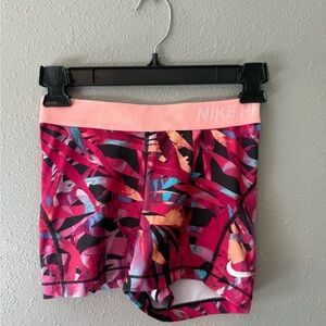 Nike Women's Multicolor Athletic Shorts